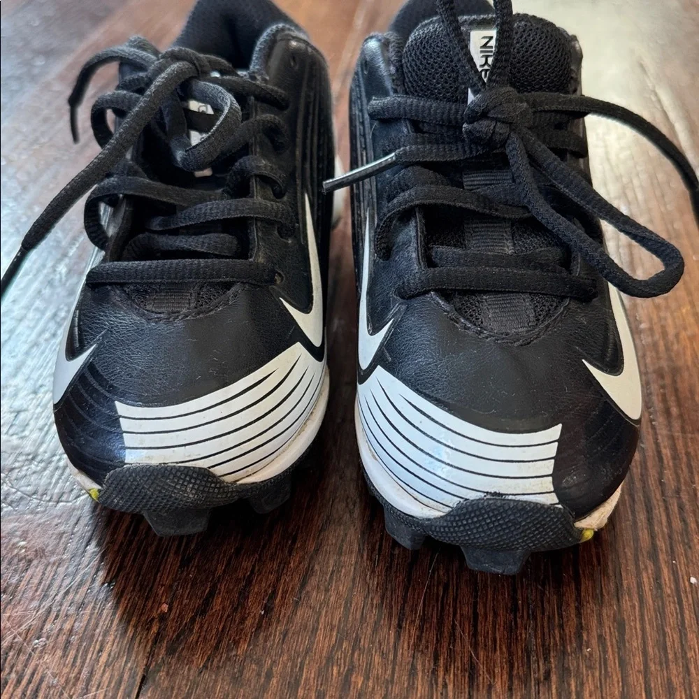 Nike Vapor Keystone Low-Cut Baseball Cleats Black/Grey/White Shoes size 11C